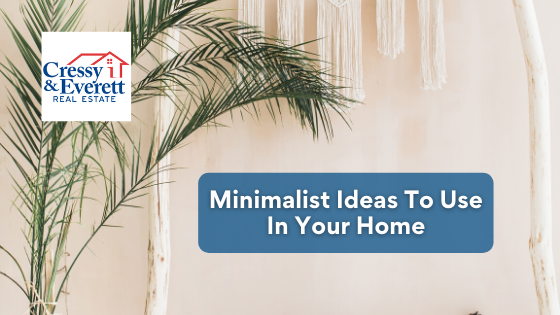 If your home feels a little cluttered, some minimalism tips may be helpful. Here are some ideas to test in your home.
